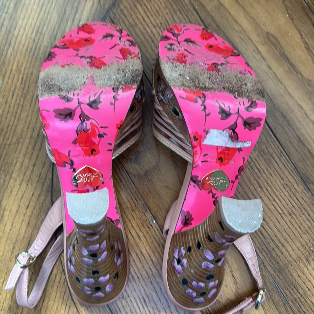 Betsey Johnson💕💗 Super Cute Heels!! 7.5 - Picture 8 of 9